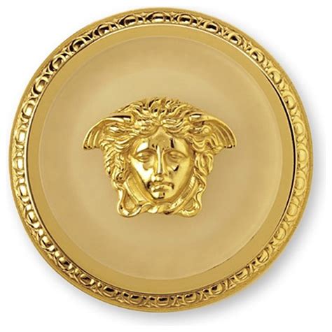 versace classic medusa gold wall mount cup holder new authentic|Versace Classic Wall Cup Holder in Gold Finish Signature .